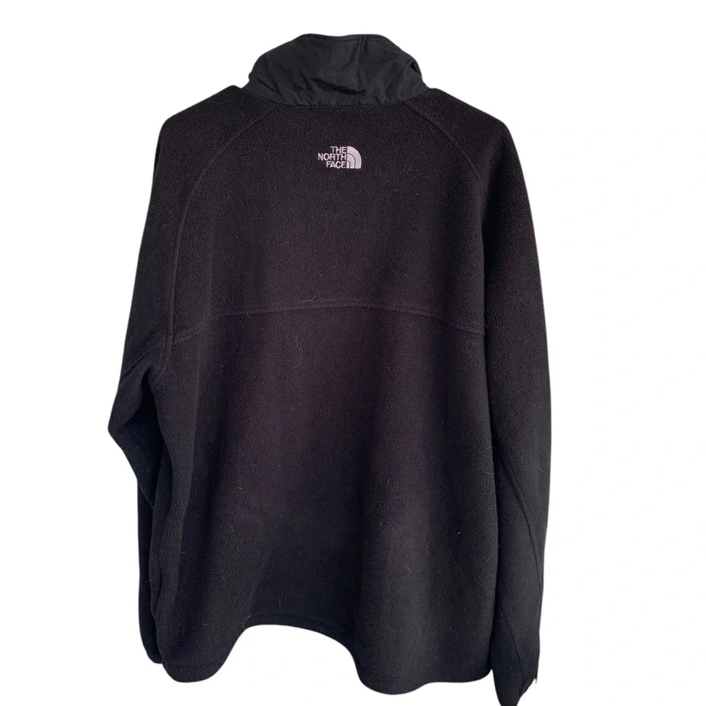 The North Face Jacket Men's XL Black Fleece Full Zip Outdoor Vintage